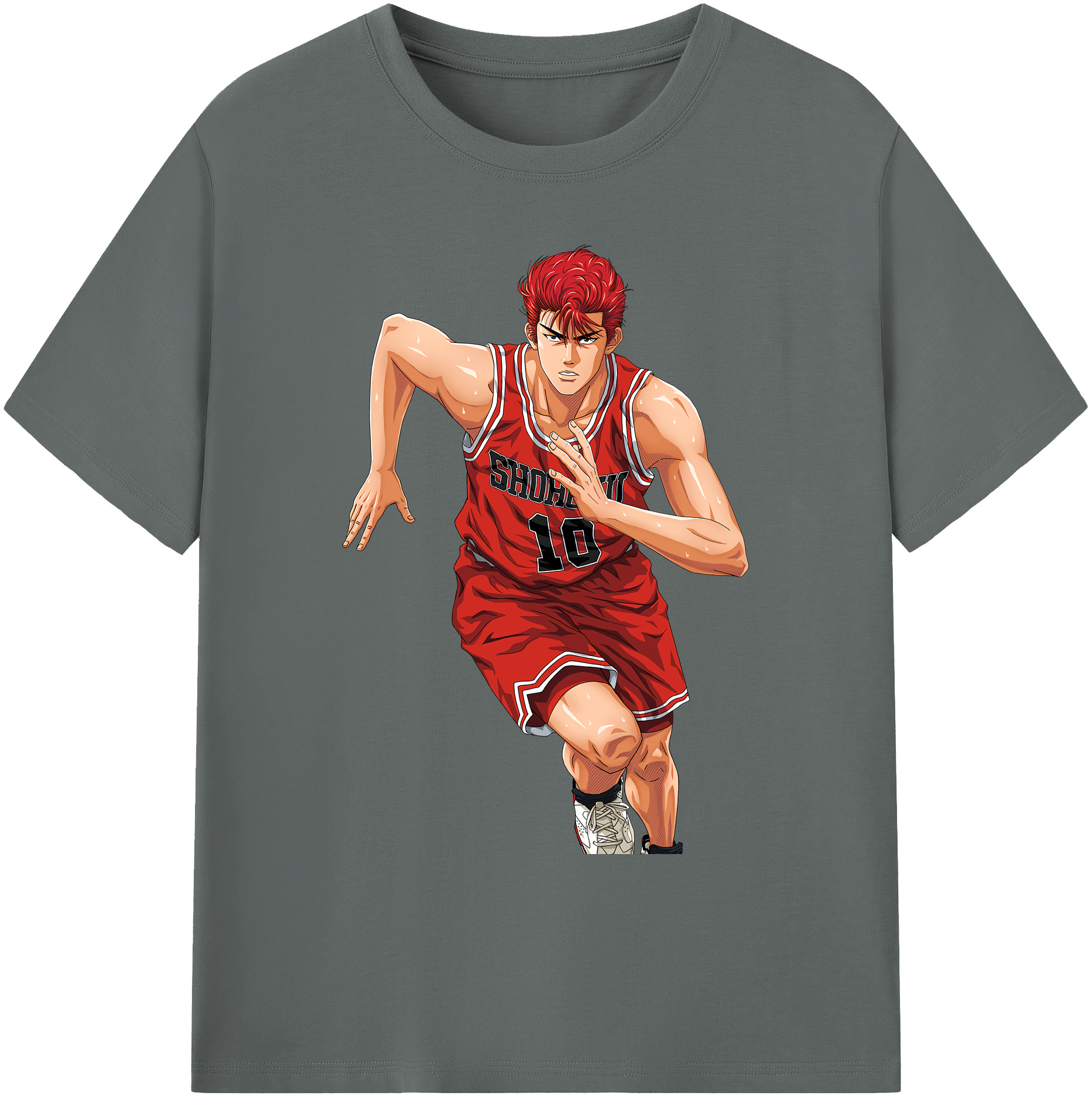 （画像用） SLAM DUNK／スラムダンク 綿100％ メンズ半袖Tシャツ｜肌触りやわらか＆通気性